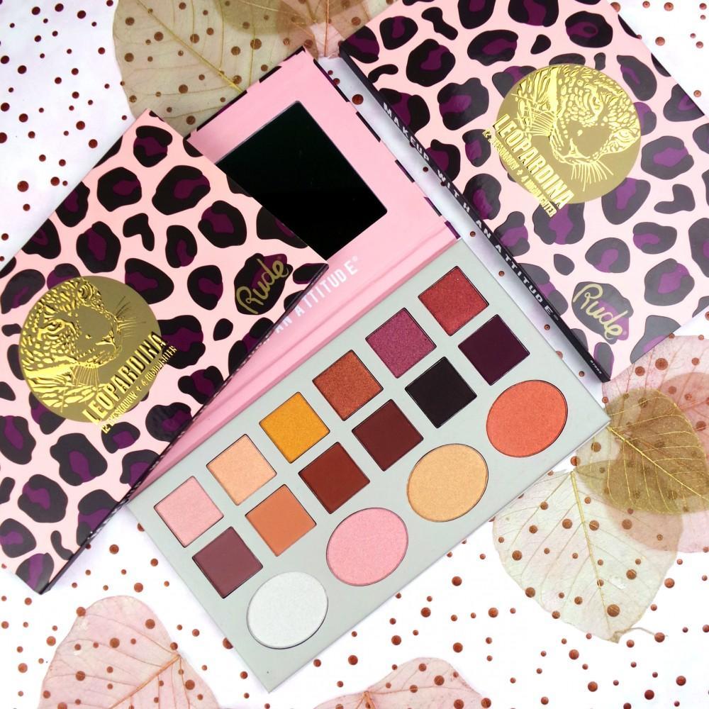 Leopardina 12 Eyeshadow + 4 Highlighter