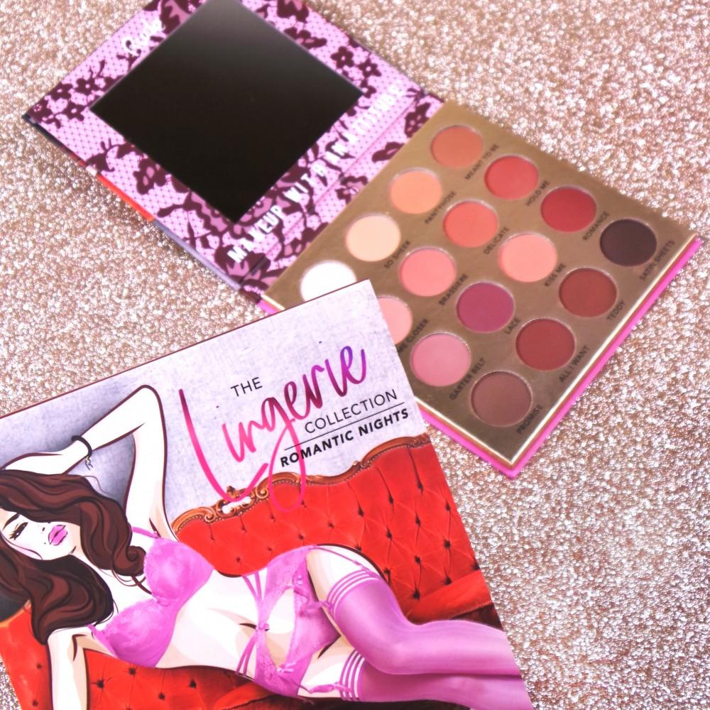 Lingerie Collection 16 Matte Eyeshadow Palette Romantic Nights