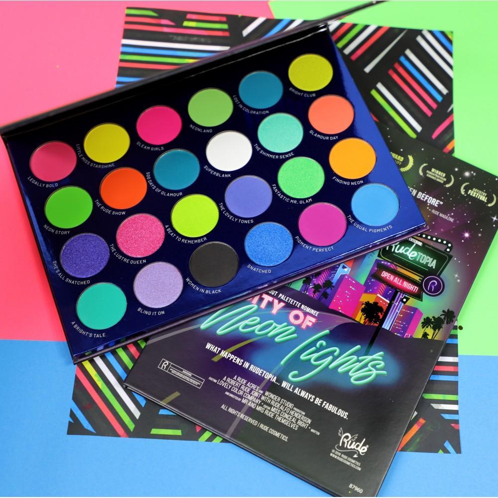 City of Neon Lights 24 Vibrant Pigment & Eyeshadow