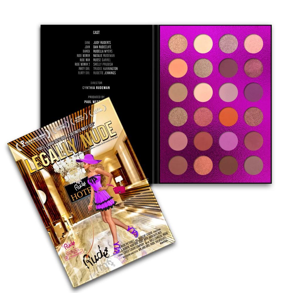 Rude cosmetics Legally Nude - 24 Eyeshadow Palette, colourful makeup –  rudecosmetics.eu