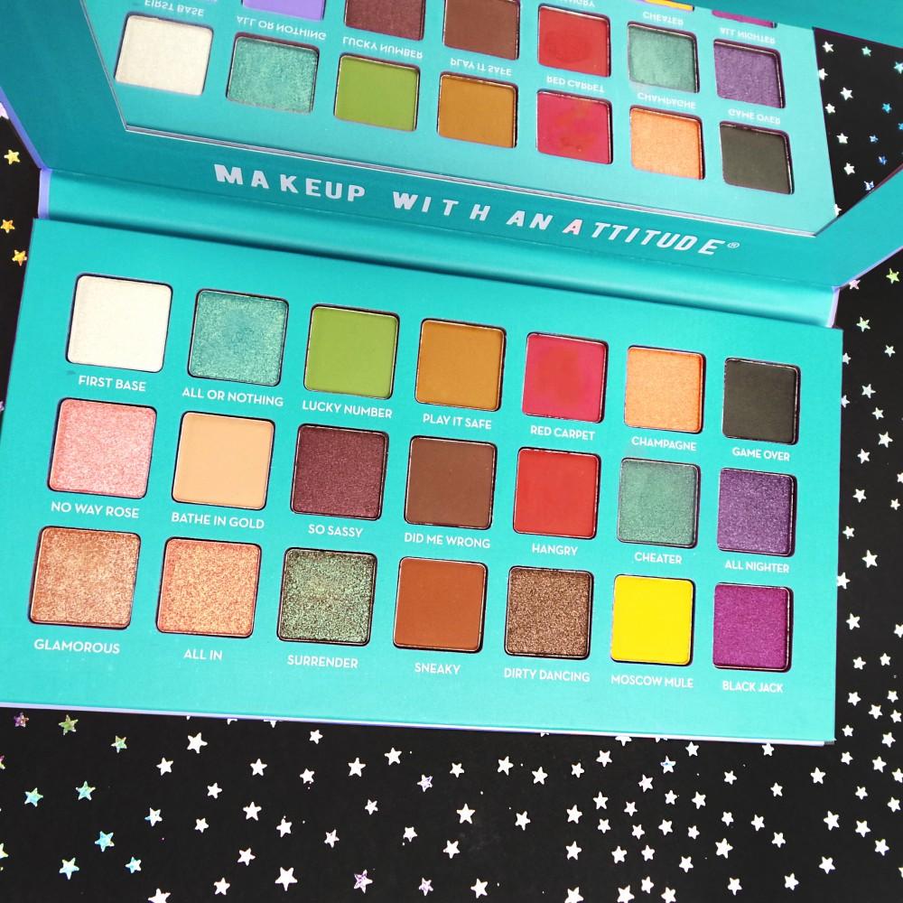 Blackjack 21 Eyeshadow Palette Bad Girl