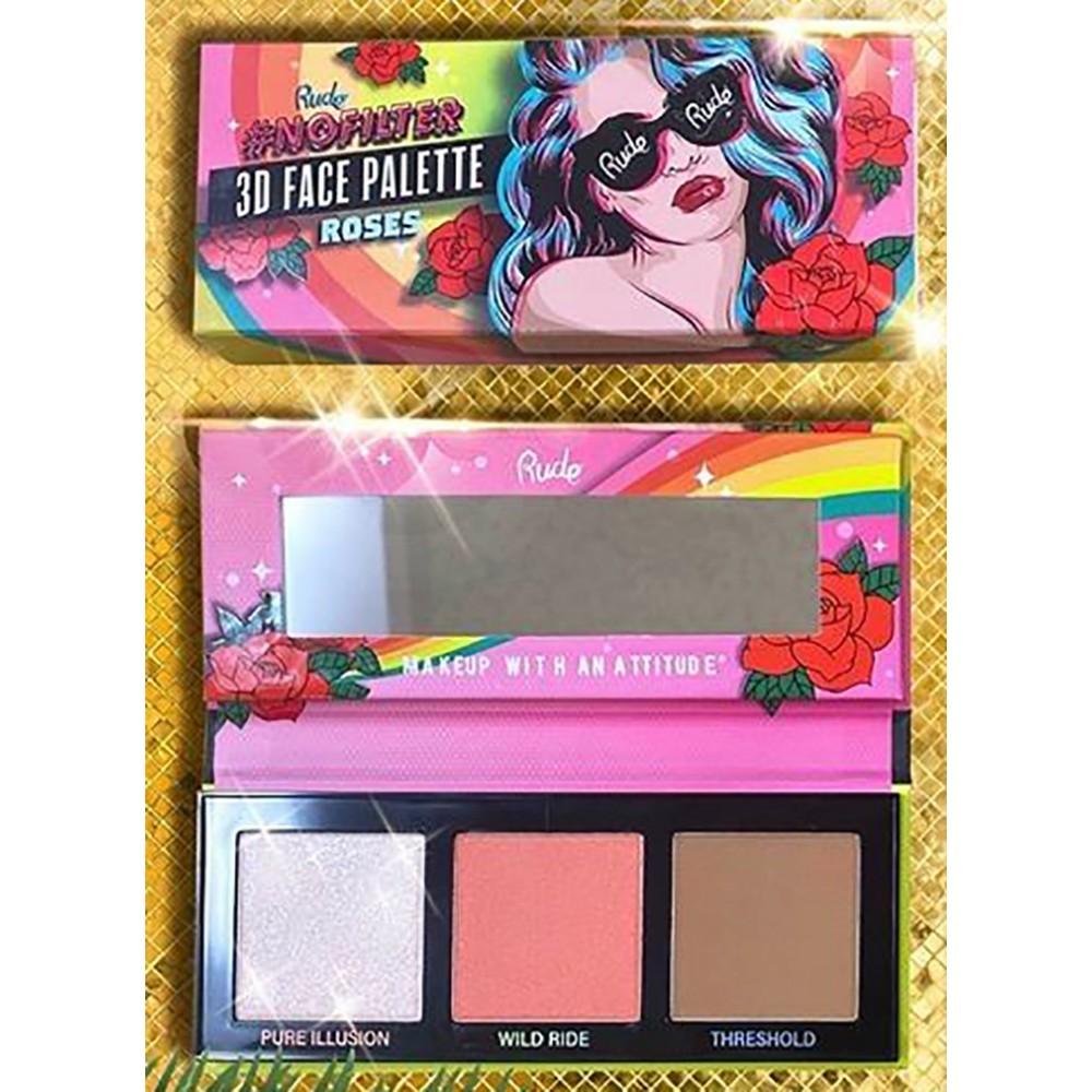 NoFilter 3D Face Palette - Roses