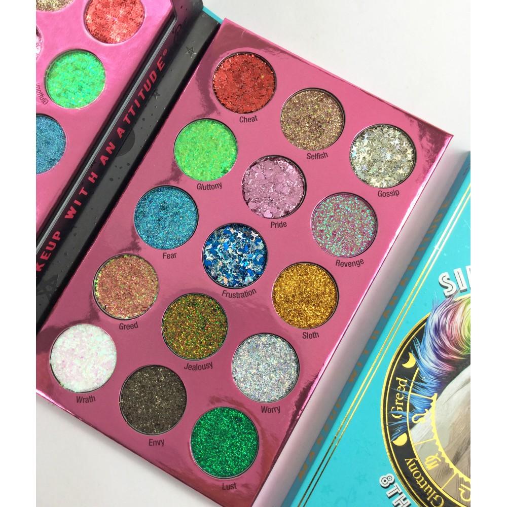 Sin of Glittony Glitter 15 Eyeshadow Palette