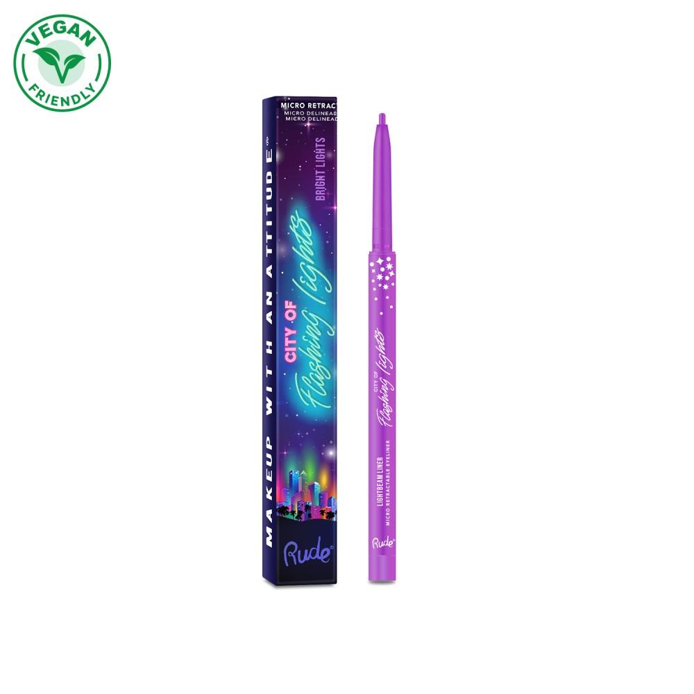 City of flashing lights Micro Retractable liner