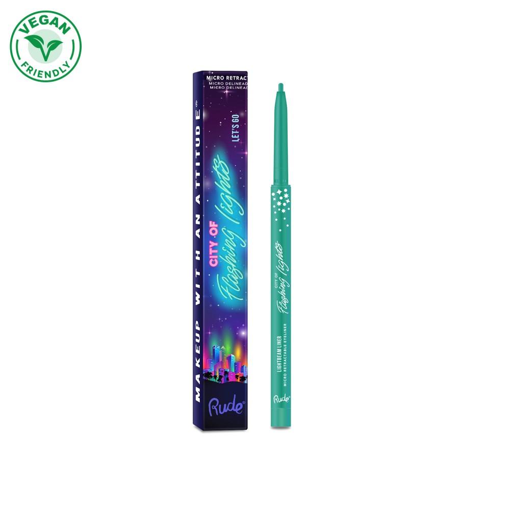 City of flashing lights Micro Retractable liner