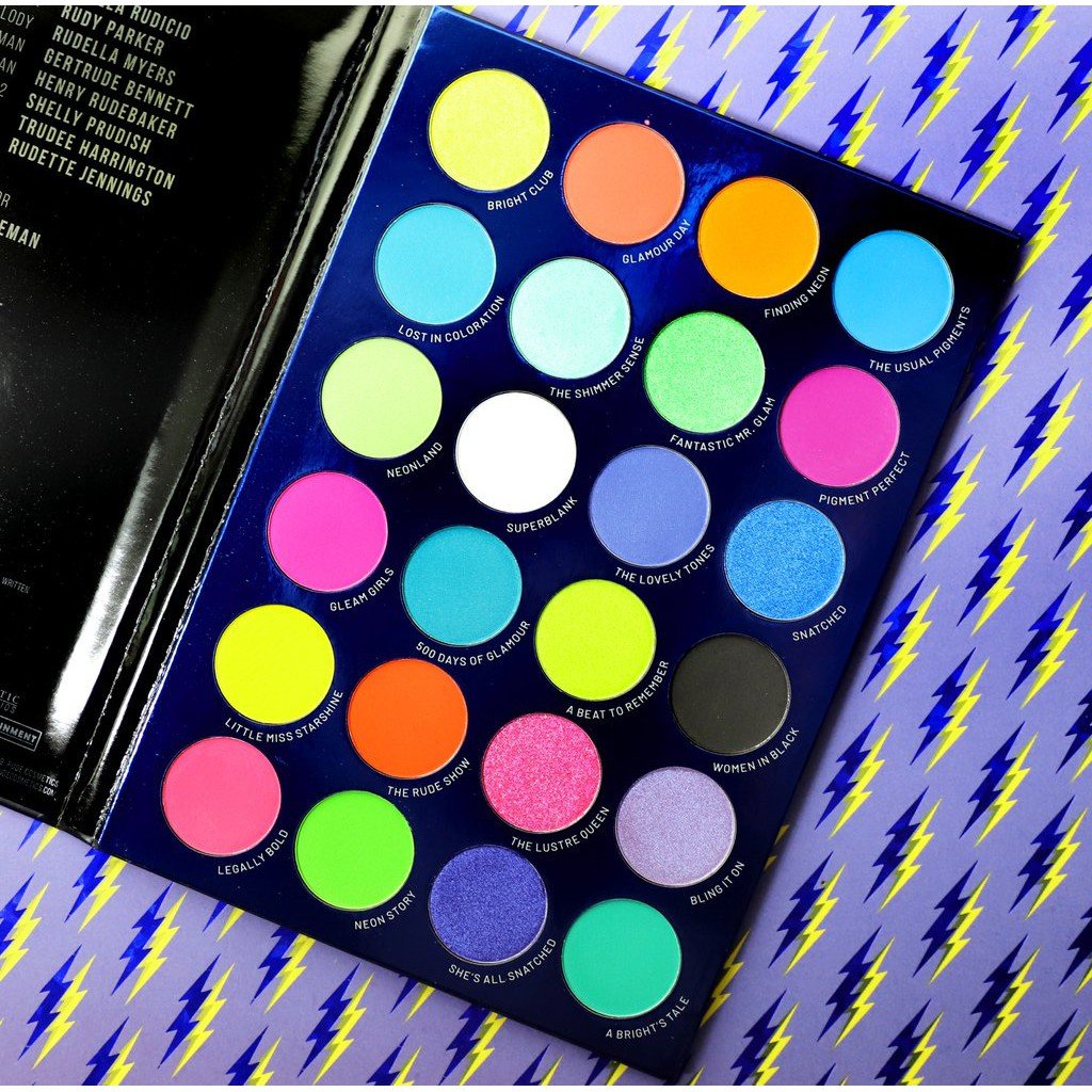 City of Neon Lights 24 Vibrant Pigment & Eyeshadow