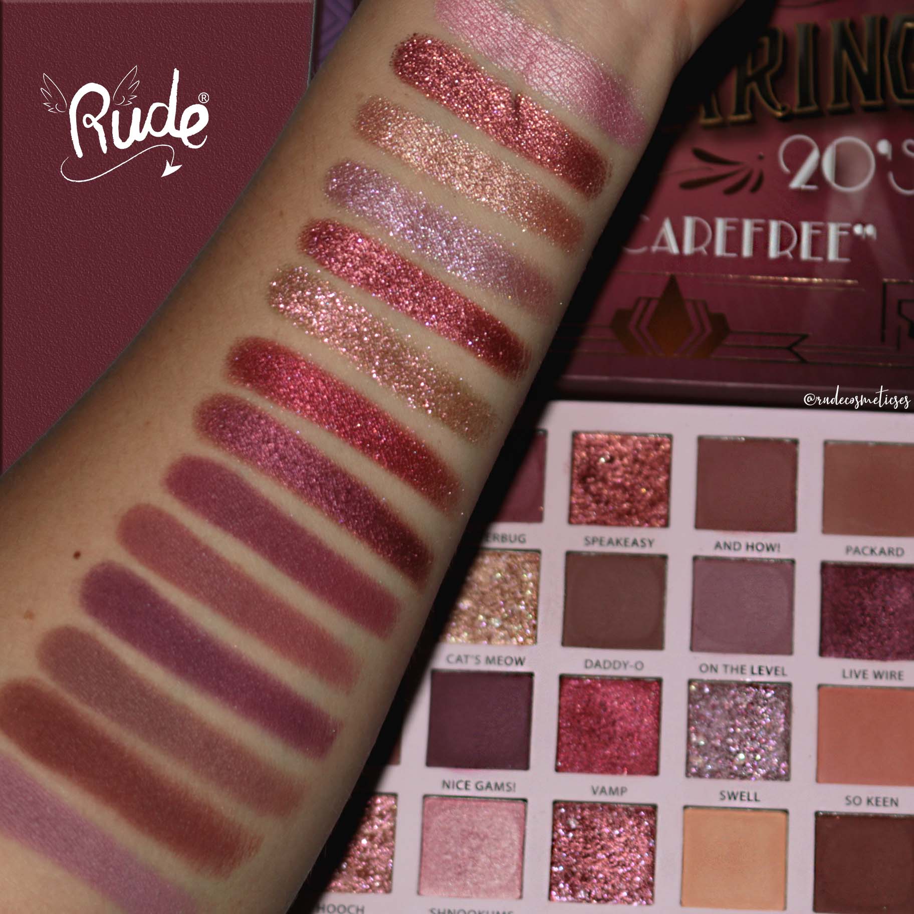 The Roaring 20's Eyeshadow Palette - Carefree