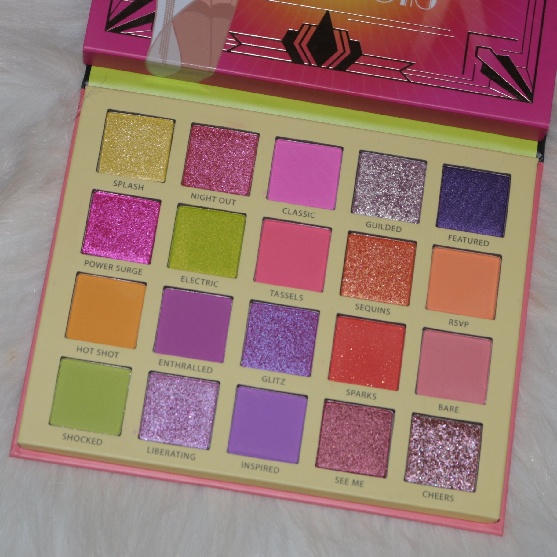 The Roaring 20's Eyeshadow Palette - Neons