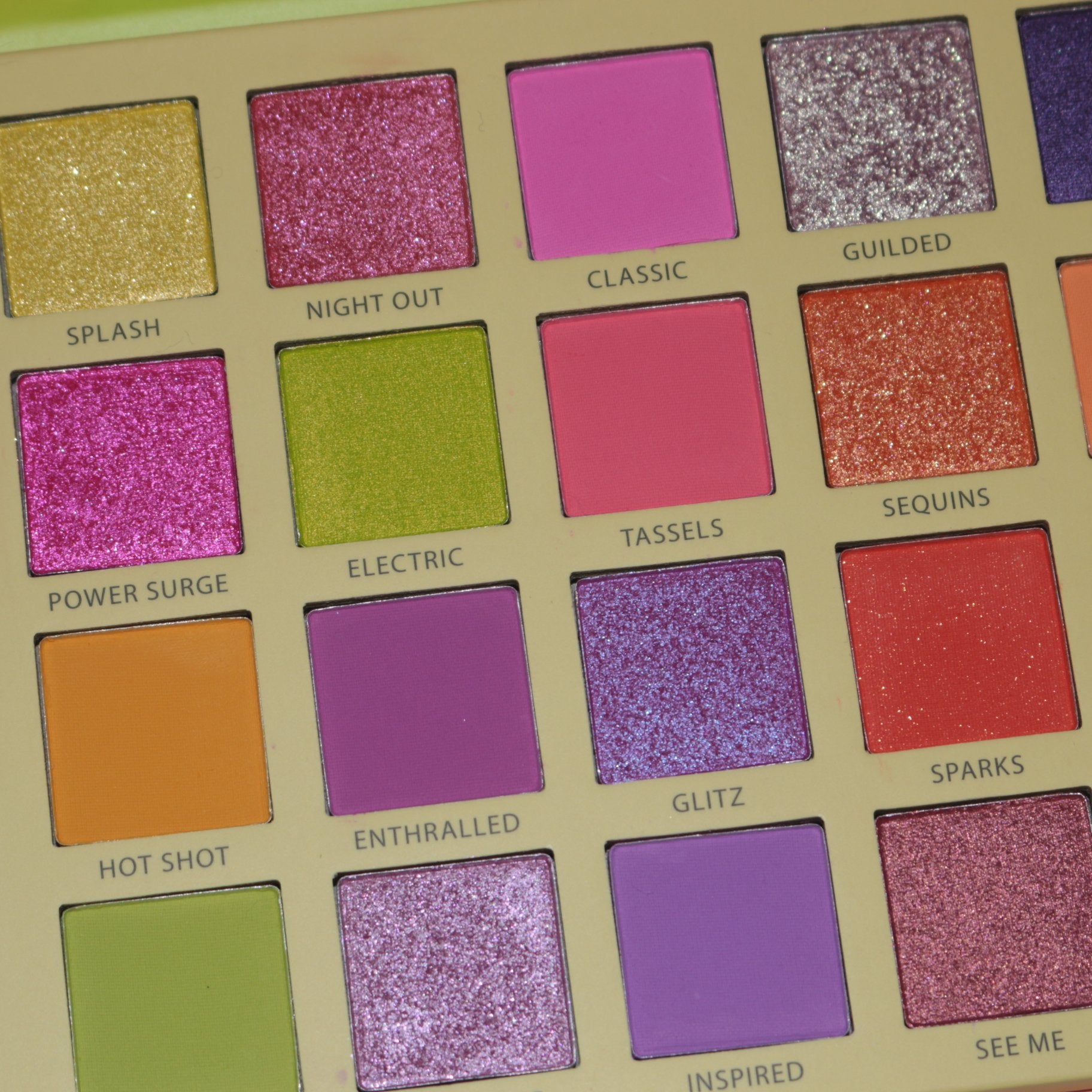 The Roaring 20's Eyeshadow Palette - Neons